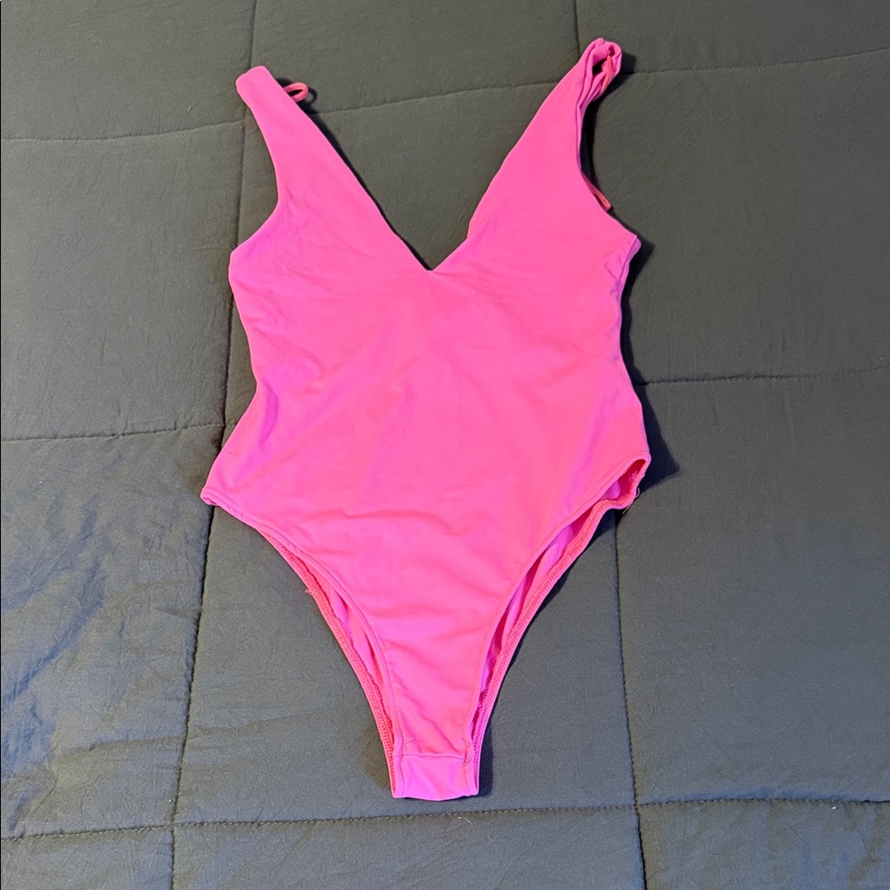 Zara hot pink bodysuit